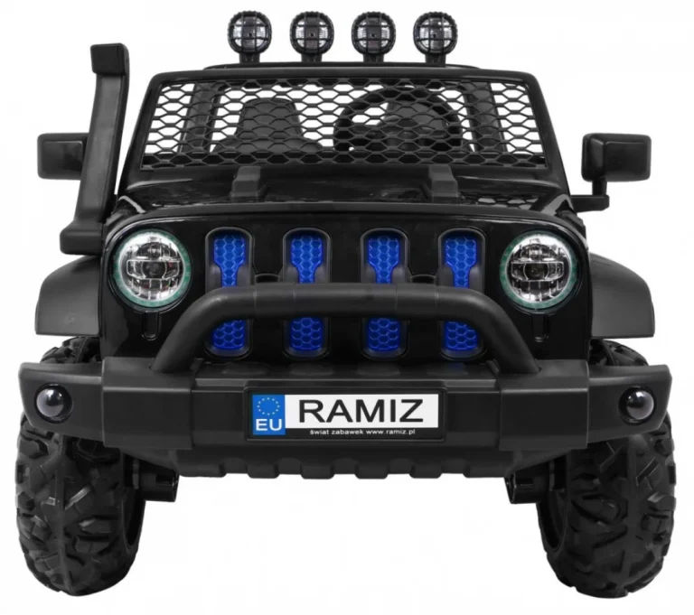 Allroad Terenski Auto 4x4 Za 2 Djece, Crni 2