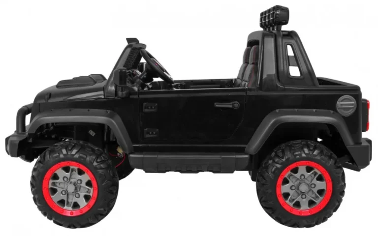 Allroad Terenski Auto 4x4 Za 2 Djece, Crni 3