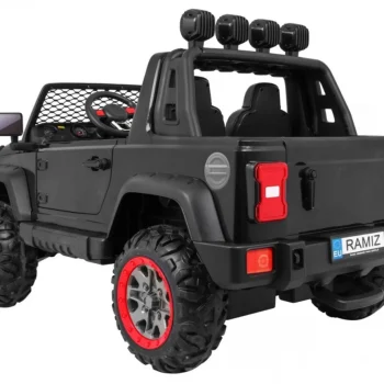 Allroad Terenski Auto 4x4 Za 2 Djece, Crni 4