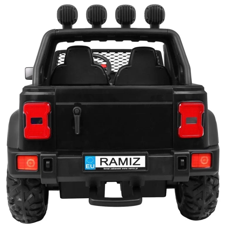 Allroad Terenski Auto 4x4 Za 2 Djece, Crni 5