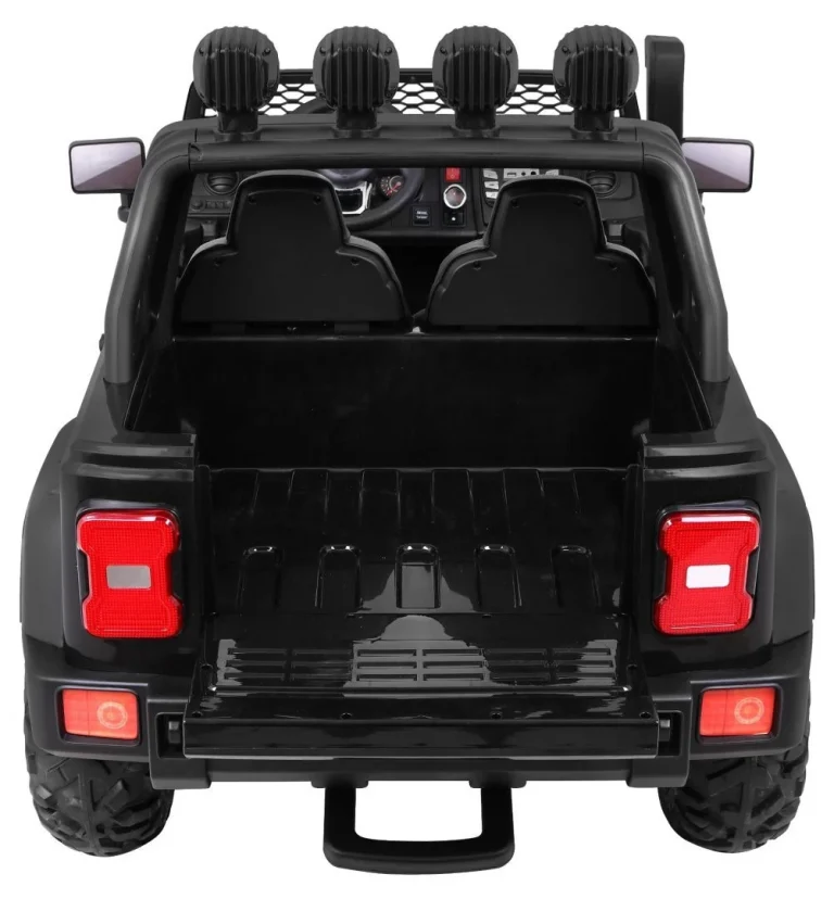 Allroad Terenski Auto 4x4 Za 2 Djece, Crni 6