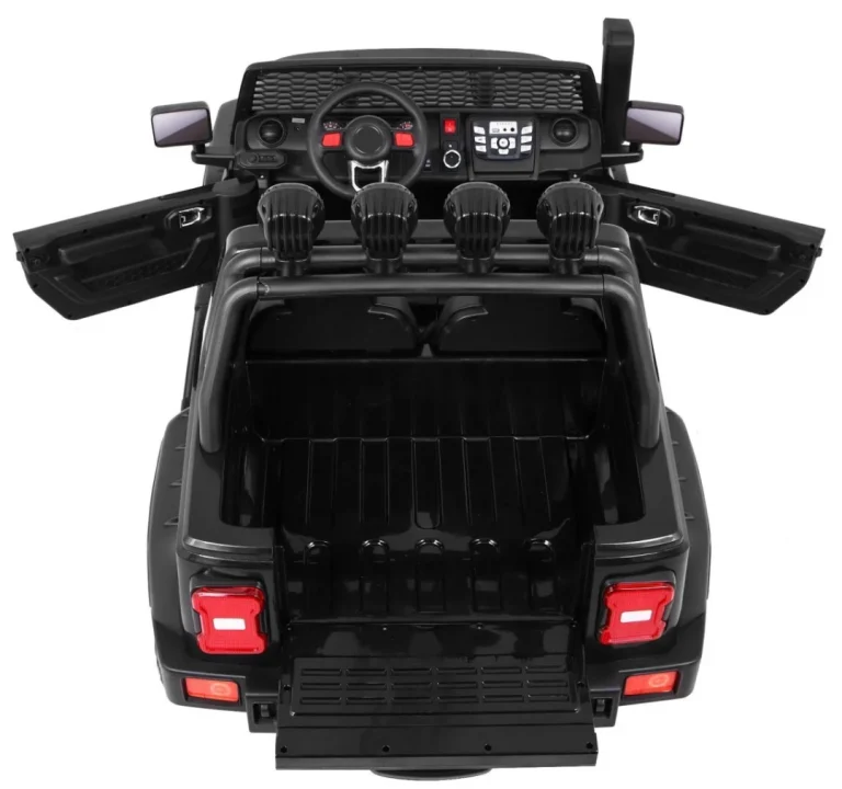 Allroad Terenski Auto 4x4 Za 2 Djece, Crni 7