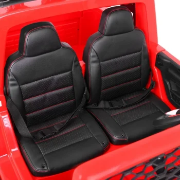 Allroad Terenski Automobil Za 2 Djece Crveni + 4x4 Pogon + Daljinski Upravljač + Spori, Crvena 13