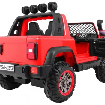 Allroad Terenski Automobil Za 2 Djece Crveni + 4x4 Pogon + Daljinski Upravljač + Spori, Crvena 8
