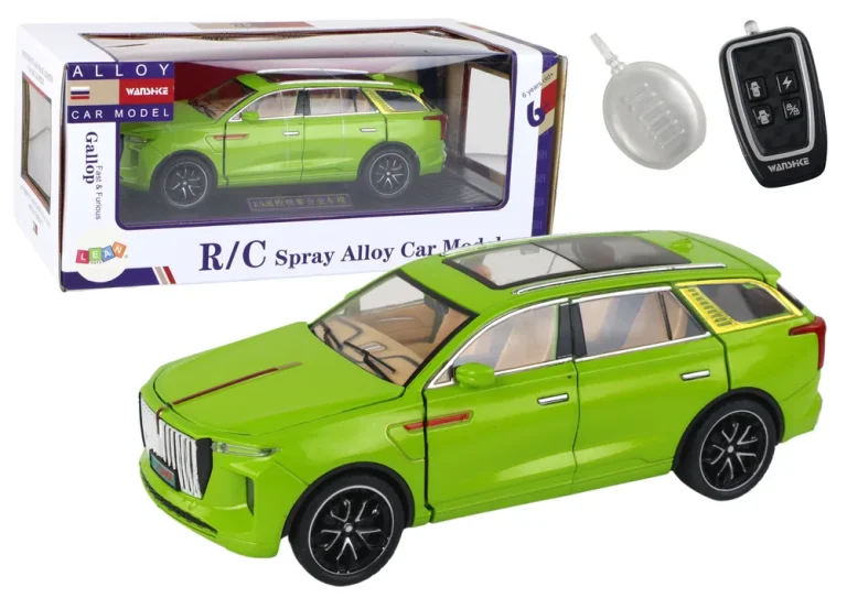 Aluminijski Rc Model Automobila 1:24 C Boja Zelena 1