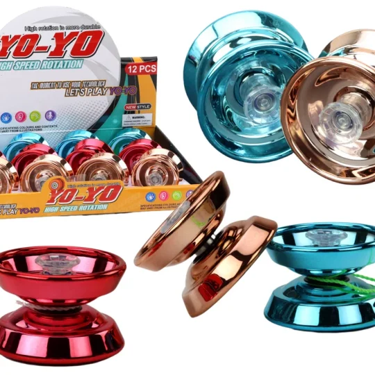 Aluminijski Jojo Plavi Zlatni Crveni 1