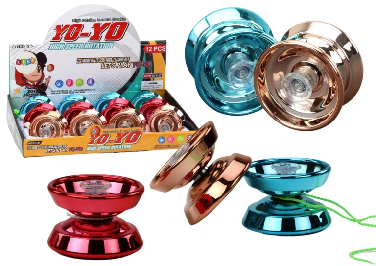 Aluminijski Jojo Plavi Zlatni Crveni 1