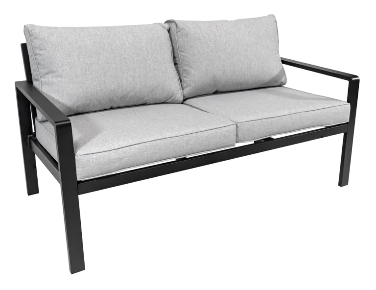 Aluminijski Vrtni Set Kauč + 2 Fotelje + Stolić 10