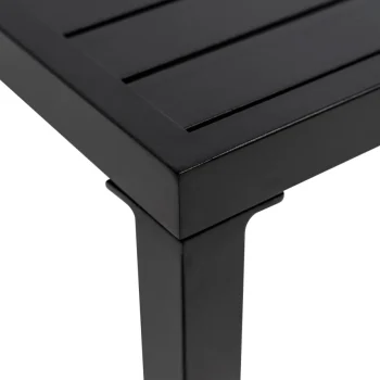 Aluminijski Vrtni Set Kauč + 2 Fotelje + Stolić 8