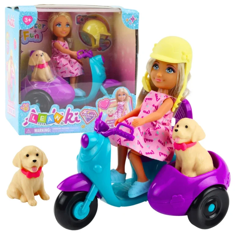 Ankiki Mini Lutka Na Romobilu S Psom 1