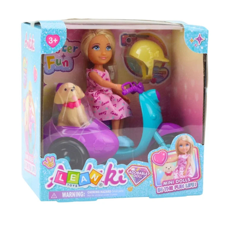 Ankiki Mini Lutka Na Romobilu S Psom 5