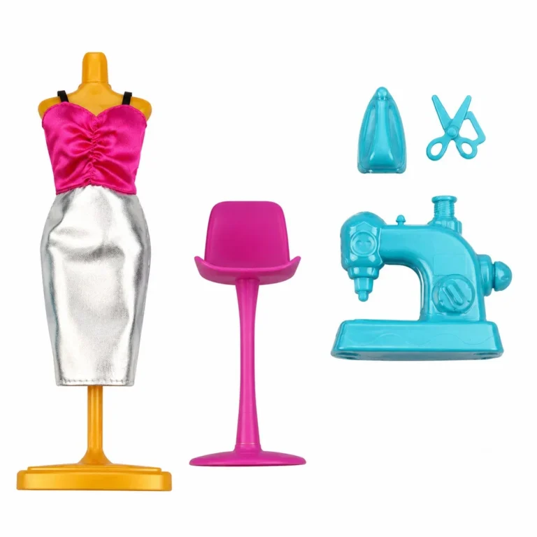 Anlily Clothes Designer Lutka Sa šivaćim Strojem, 30 Cm 4