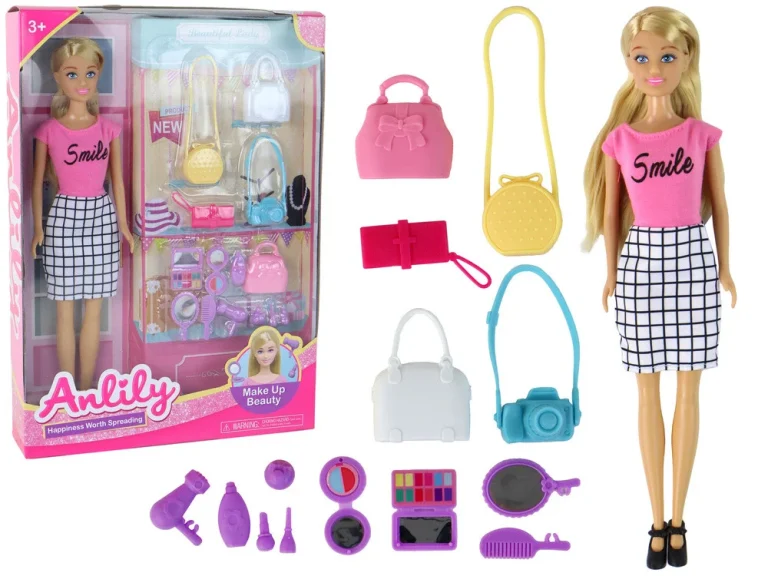Anlily Lutka Set Torbica I Stiliziranje 1