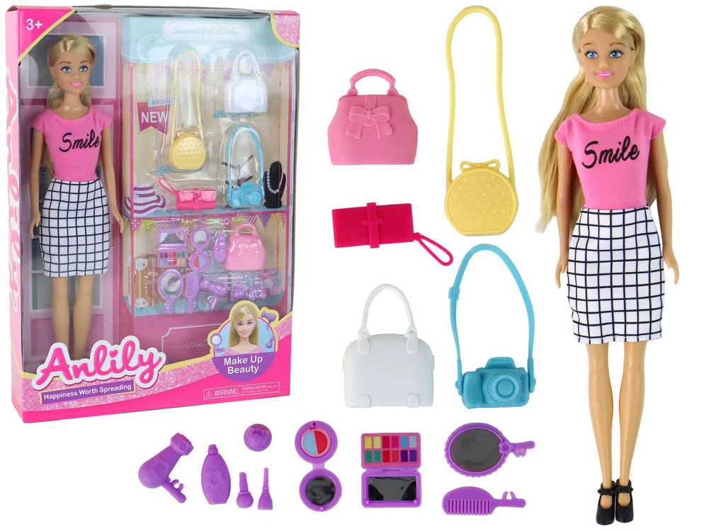 Anlily Lutka Set Torbica I Stiliziranje 1