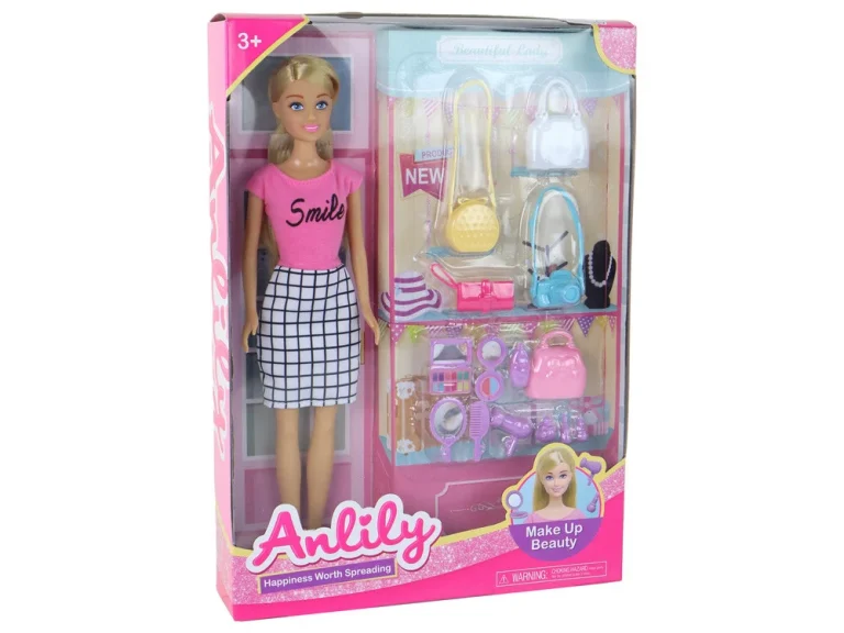 Anlily Lutka Set Torbica I Stiliziranje 4