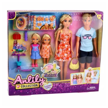 Anlily Obiteljski Set Lutaka Za Piknik 6