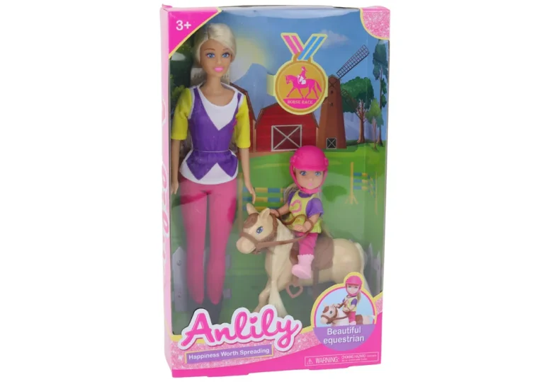 Anlily Set Za Lutke S Djetetom I Ponijem, Konjska Farma 3