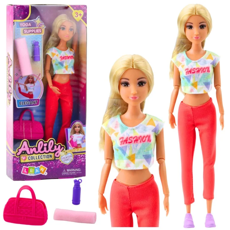 Anlily Yoga Lutka S Podlogom, Torbom I Bocom 1