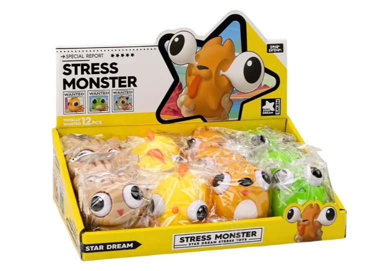 Antistresna Squishy Igračka Happy Monster Mix 3