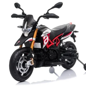 Aprilia A007 Električni Motocikl Za Vožnju Crno Crveno Motor Na Akumulator 2