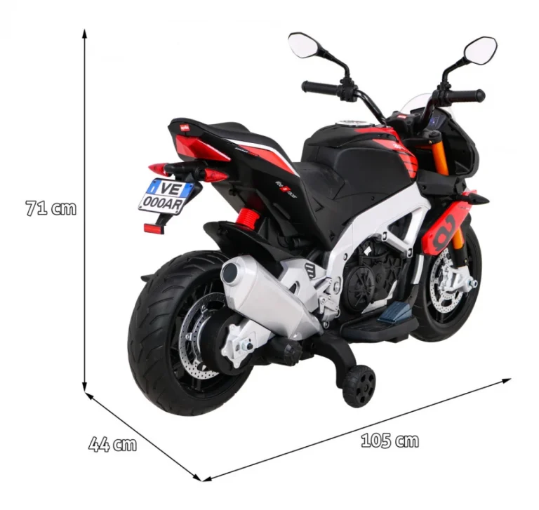 Aprilia Tuono V4 Motocikl Na Akumulator, Crveni Motor Na Akumulator 2