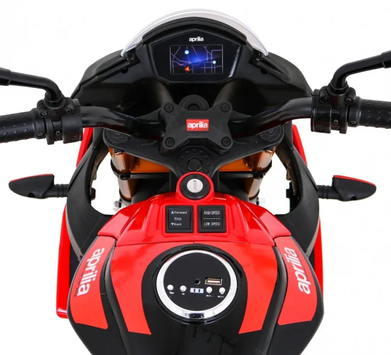 Aprilia Tuono V4 Motocikl Na Akumulator, Crveni Motor Na Akumulator 7