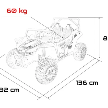 Arctic Cat Wildcat Xx Buggy Ružičasta 2