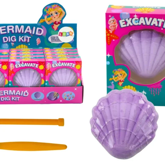 Arheološki Set Sirena U školjci, Dlijeto I četkica 1