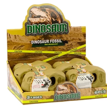 Arheološki Set Za Iskop Fosila Dinosaura, Lubanja, 15,5 × 10,5 × 8 Cm 4