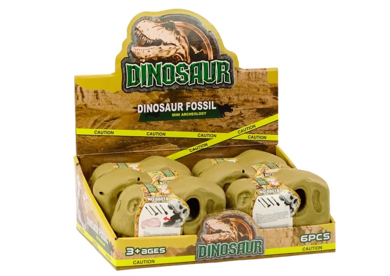 Arheološki Set Za Iskop Fosila Dinosaura, Lubanja, 15,5 × 10,5 × 8 Cm 4