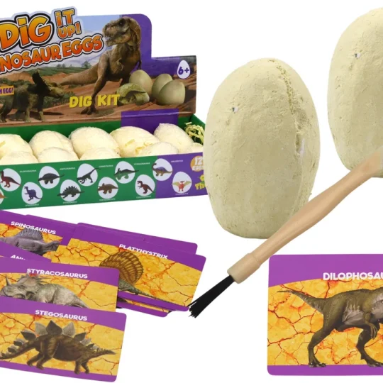 Arheološki Set Za Iskopavanje S Jajima Dinosaura, 12 Dijelova 1