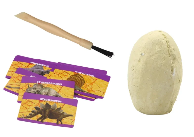Arheološki Set Za Iskopavanje S Jajima Dinosaura, 12 Dijelova 2
