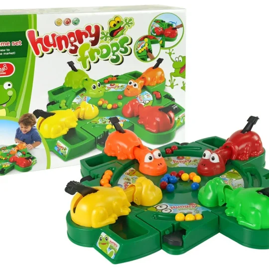 Arkadna Igra Hungry Frogs Leverage Loptice 1
