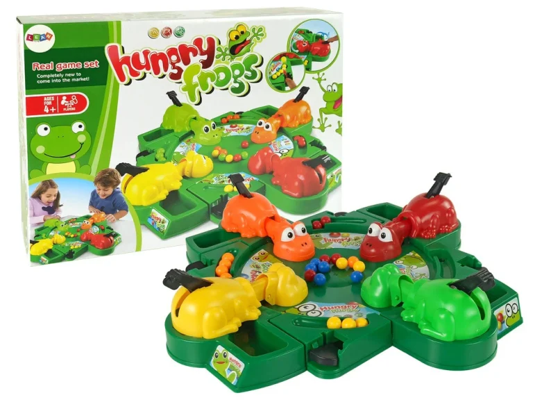 Arkadna Igra Hungry Frogs Leverage Loptice 1