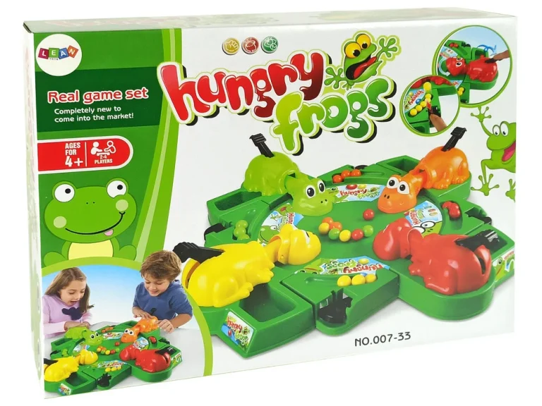 Arkadna Igra Hungry Frogs Leverage Loptice 4