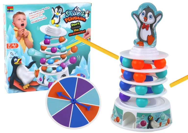 Arkadna Igra Penguin Loptice Slide Tower Loptice 1