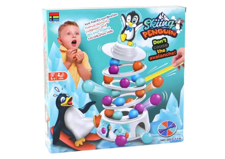 Arkadna Igra Penguin Loptice Slide Tower Loptice 3