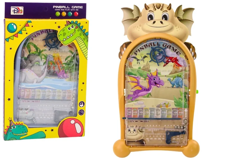 Arkadna Igra Pinball Dinosauri Zmajev Stalak Bež 1
