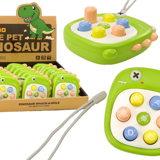 Arkadna Igra Udari Krticu Slova Dinosaur Zelena 1