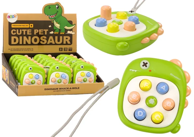 Arkadna Igra Udari Krticu Slova Dinosaur Zelena 1