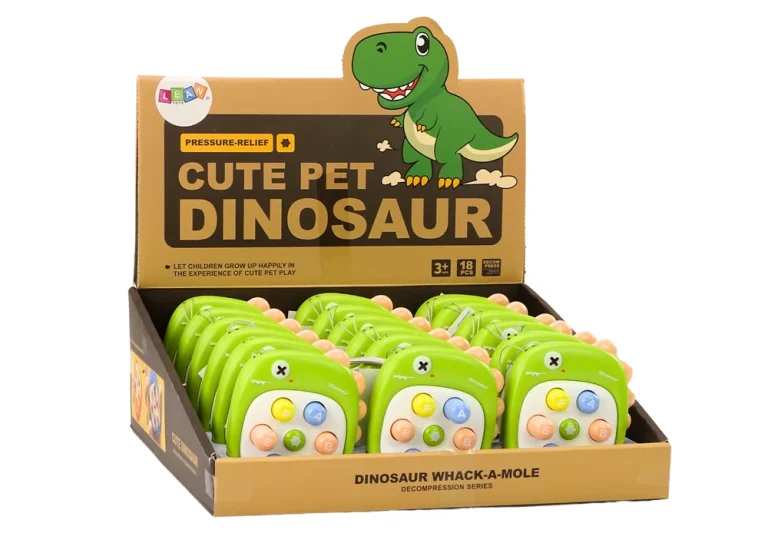 Arkadna Igra Udari Krticu Slova Dinosaur Zelena 3