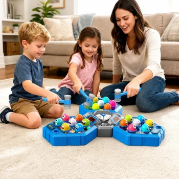 Arkadna Igra Whack A Mole Creatures Za 3 Igrača, 3 Načina Rada, Užareni čekići 4