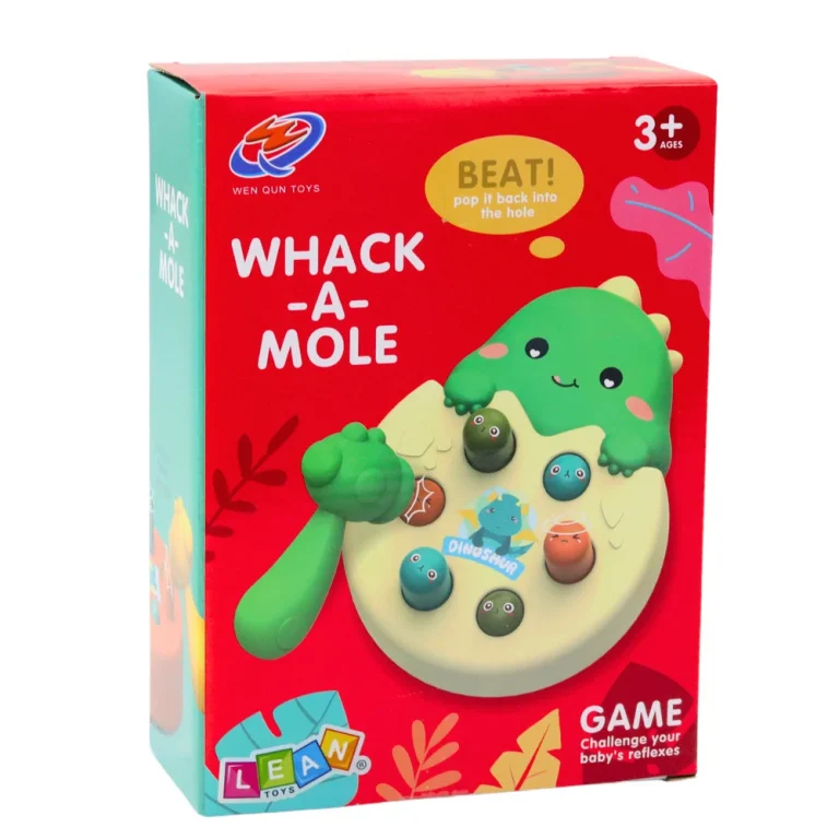 Arkadna Igra Udari Krticu, Dinosaursko Jaje, Zelena, 3 God.+ 4
