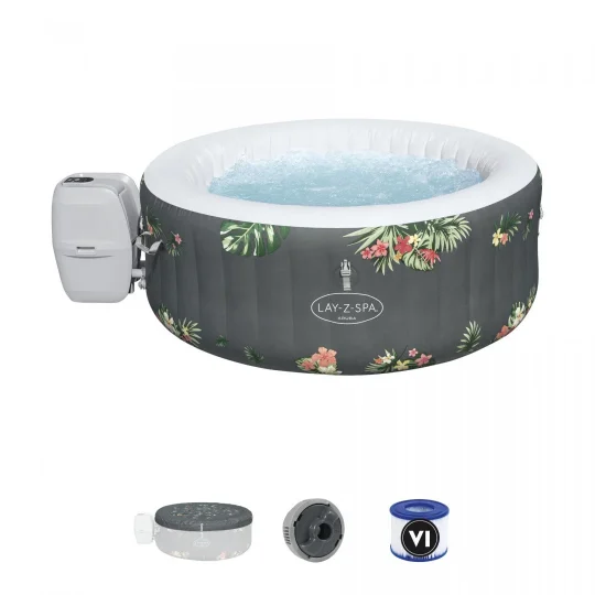 Aruba Lay Z Spa Airjet Kućna Hidromasažna Kada Bestway Za 3 Osobe + Pumpa + Filter + Poklopac 1