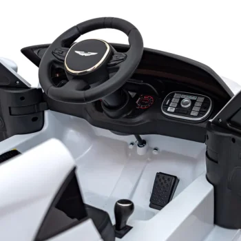 Aston Martin Dbx Dječja Kolica Na Baterije, Bijela + Daljinski Upravljač + Eva Pegla + Sigurnosni 11