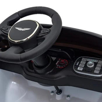 Aston Martin Dbx Dječja Kolica Na Baterije, Bijela + Daljinski Upravljač + Eva Pegla + Sigurnosni 12
