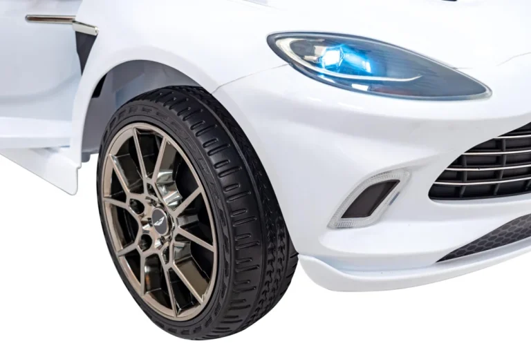 Aston Martin Dbx Dječja Kolica Na Baterije, Bijela + Daljinski Upravljač + Eva Pegla + Sigurnosni 15