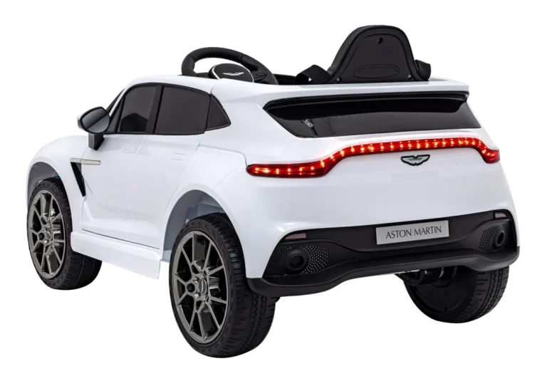 Aston Martin Dbx Dječja Kolica Na Baterije, Bijela + Daljinski Upravljač + Eva Pegla + Sigurnosni 6