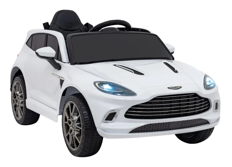 Aston Martin Dbx Dječja Kolica Na Baterije, Bijela + Daljinski Upravljač + Eva Pegla + Sigurnosni 9