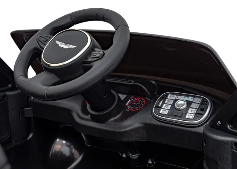 Aston Martin Dbx Dječja Kolica Na Baterije Crna + Daljinski Upravljač + Eva Pegla + Sigurnosni 11